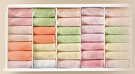 درج منظم للملابس الداخلية  للتعليق داخل الخزانة فتحات كبيرة