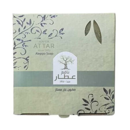 نافع عطار صابون قالب 4*150 جم غار طبيعي