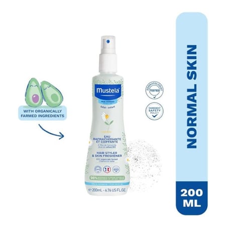 معطر البشرة للجسم والشعر للأطفال من موستيلا - 200 مل