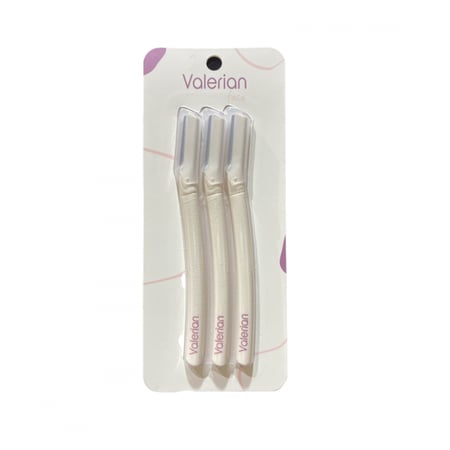 امواس نسائيه للوجه والجسم لحلاقة شعر  من فاليريان 3 قطع