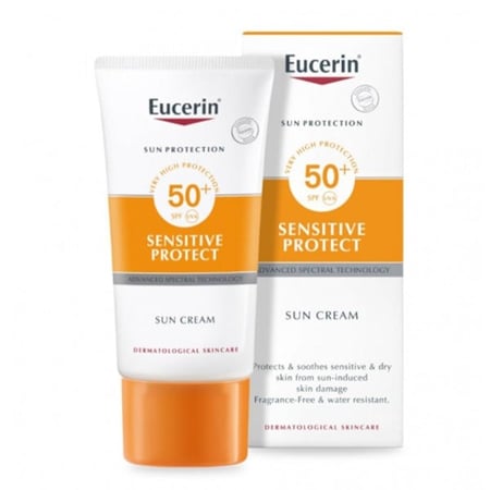 كريم لحماية البشرة الحساسة من الشمس 50+ SPFمن يوسرين - 50مل