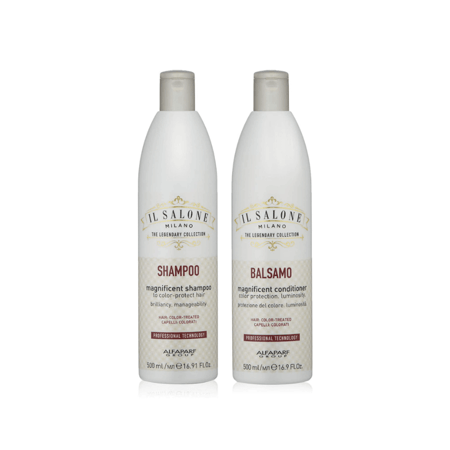 شامبو+بلسم ال صالون للشعر المصبوغ عبوه ترويجيه من الفا بارف ميلانو 1000مل