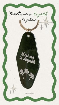 Riyadh keychain