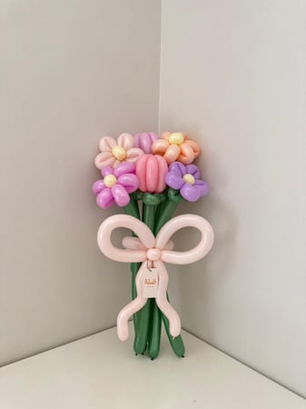 باقة بالونات الورد 27