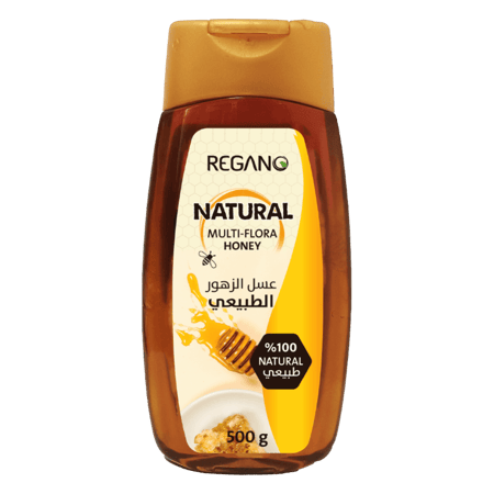 عسل الازهار الطبيعي Regano Honey 500g