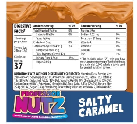 زبدة الفول السوداني البروفيسور Professor Nutz