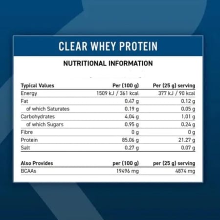 كلير واي بروتين APPLIED NUTRUTION 250G