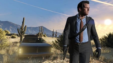لعبة قراند الحياة الواقعية  Grand Theft Auto V (GTA V) – PS4 | عالم مفتوح بلا حدود