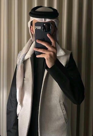 سديري رجالي قلاب فرو  لون بيج