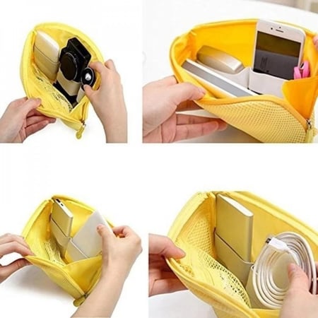 حقيبه أسفنجيه لتخزين الأجهزه الرقميه خفيفه وجذابه