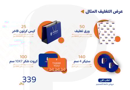 عرض التغليف المثالي