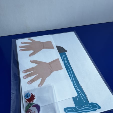 وسيلة تعليمية لأهمية غسل اليد