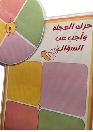 عجلة اغلاق وتهيئة للدرس