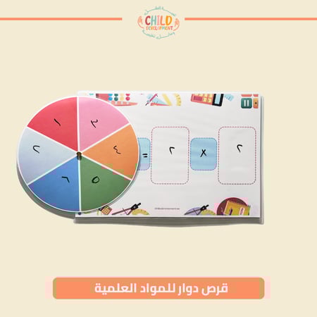 قرص دوار للمواد العلمية