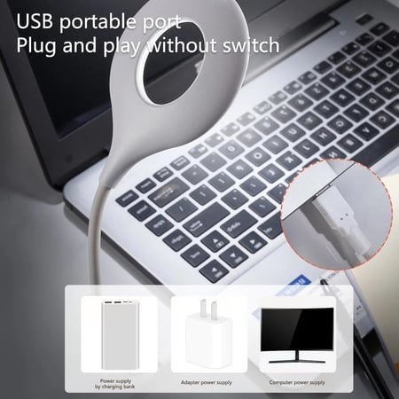 لمبة بمنفذ يو اس بي