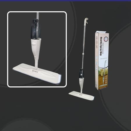 ممسحة بلاط مع بخاخ مياة
