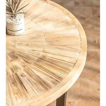 طاولة وسط خشبيه