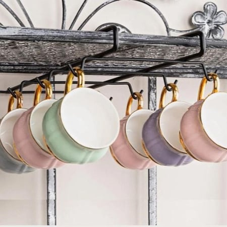 رف اضافي لتنظيم الأكواب