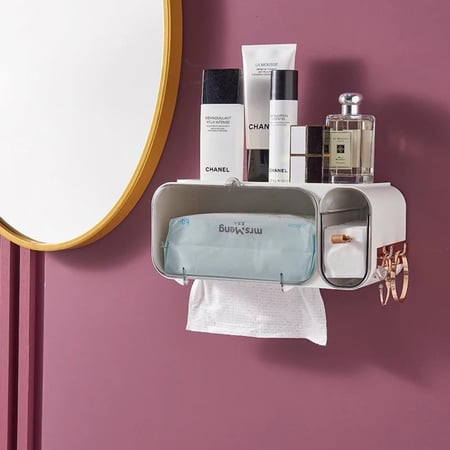 رف تنظيمي لاصق