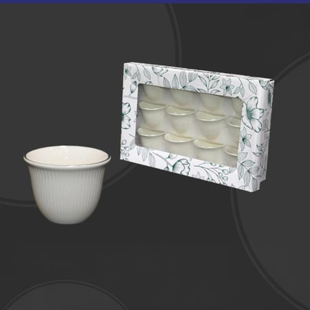 طقم فناجيل قهوة 12حبه