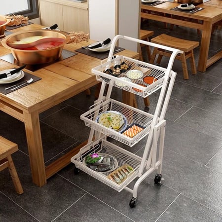 رفوف 3 ادوار متعدده الإستخدامات بعدة خيارات