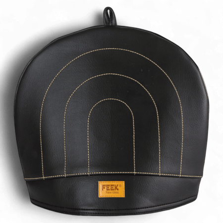 جراب أسود كبير حافظ ابريق (مع قاعدة)