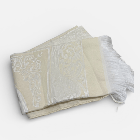 شنطه جلد  مع سجادة (لون نود )