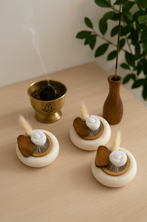 مبخره مع تغليف وكسرة عود