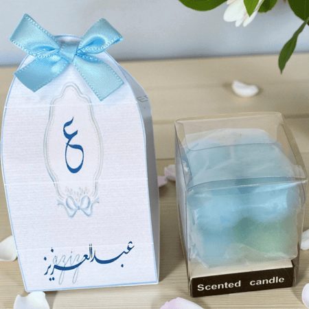 توزيعات بيبي شموع 12 حبة