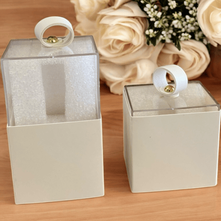 علب اكرلك للتوزيعات 12 حبة