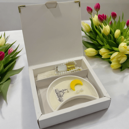 هدية شمعة هلال ببوكس