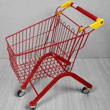 عربة عيدية الأطفال – أحمر