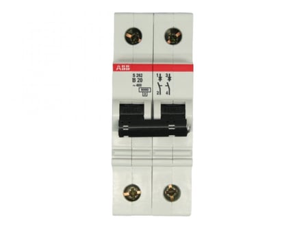 مفتاح 20 امبير 2 خط - MCB 20AMP 2POLE
