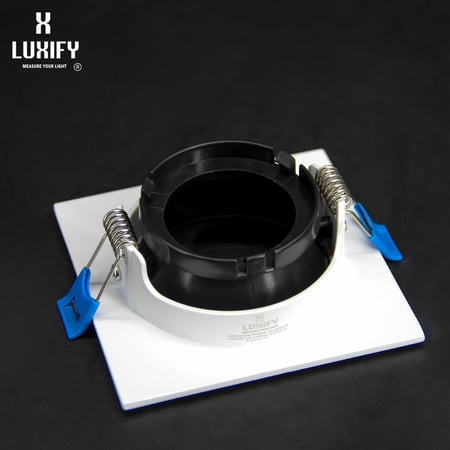 مانع توهج مربع مفرد ابيض اسود