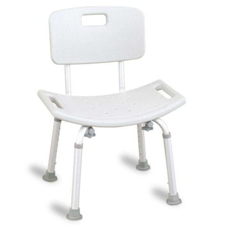 كرسي ترويش مع مسند ظهر ابيض Dorra JL738LQ