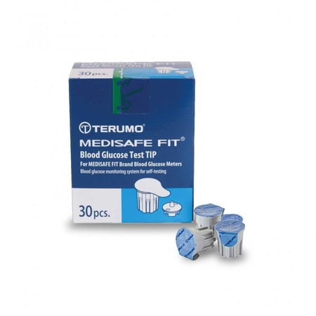 شرائط اختبار نسبة الجلوكوز في الدم ميديسيف فيت - Medisafe FIT Strips