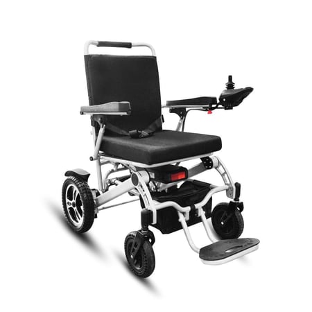 كرسي متحرك كهربائي قابل للطي خفيف الوزن 18 كيلو