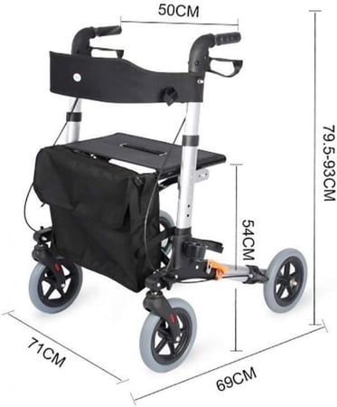 مشاية دوارة أسطوانية قابلة للطي  Dorra JL9181LH