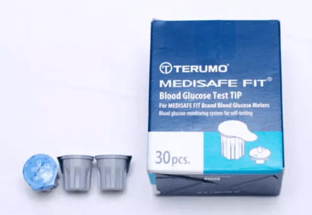 شرائط اختبار نسبة الجلوكوز في الدم ميديسيف فيت - Medisafe FIT Strips