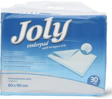 جولى اندر باد مقاس (60 × 90 سم) عبوة 30 قطعة - تركى