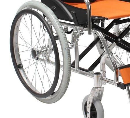 كرسي أطفال متحرك المونيوم 12 انش مع حزام للتثبيت  Dorra JL883LABJ