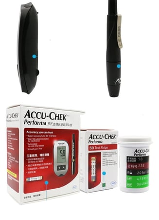 جهاز قياس السكر في الدم من اكيوتشيك بيرفورما - ACCU-CHEK Performa