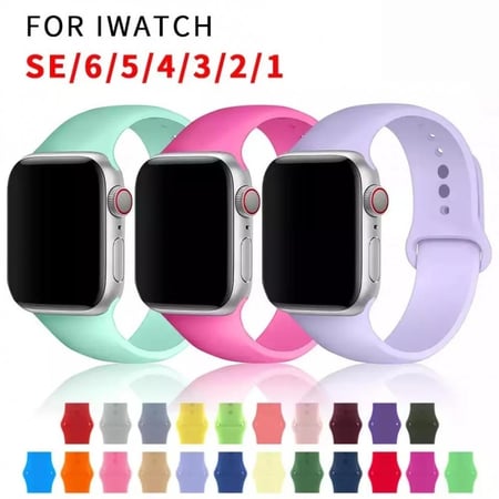 اسوارة ساعة ابل ربل سادة