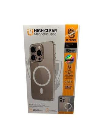 كفر سليم لايفون صلب شفاف فائق النحافة – حماية أنيقة ومرنة لهاتفك