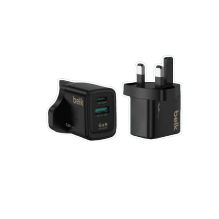 Belk- فيش جداري 23  واط مدخلين تايب سي وكوالكوم 3