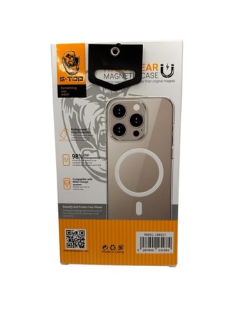 كفر سليم لايفون صلب شفاف فائق النحافة – حماية أنيقة ومرنة لهاتفك