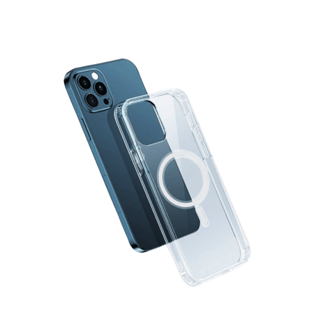 جراب مغناطيسي لموبايل ايفون متوافق مع الشحن اللاسلكي ماج سيف