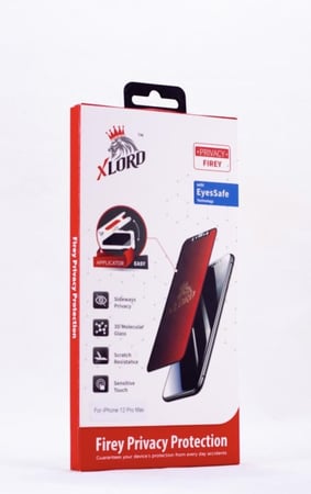 ستكر ايفون امامي ناري بالالوان من إكس لورد - حماية الخصوصية النارية بت