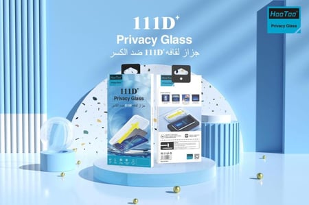 استكر زجاجي لاصدارات الايفون لقاقة ضد الكسر HOOTOO