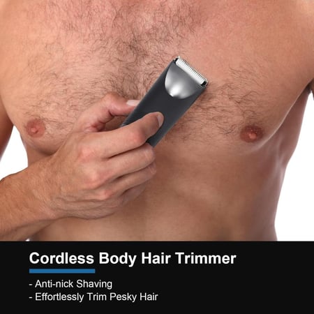 ماكينة تشذيب كهربائية  ماكينة حلاقة شعر الجسم بدون ألم مقاومة للماء ل